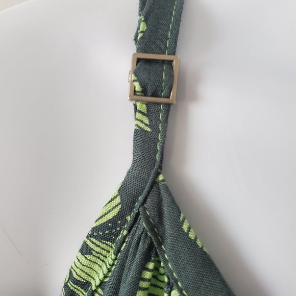 Pretty and Versatile Floral Spaghetti Strap Tunic Dress from Hawaii, One Size - Picture 8 of 9